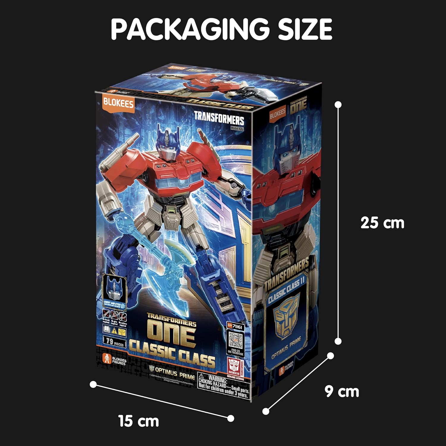 Transformers Classic Class 11 Optimus Prime Model Kit - Blokees