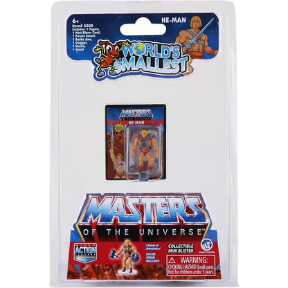 Masters of the Universe Micro Action Figure - 1 Random Character, 4 Possible - World's Smallest