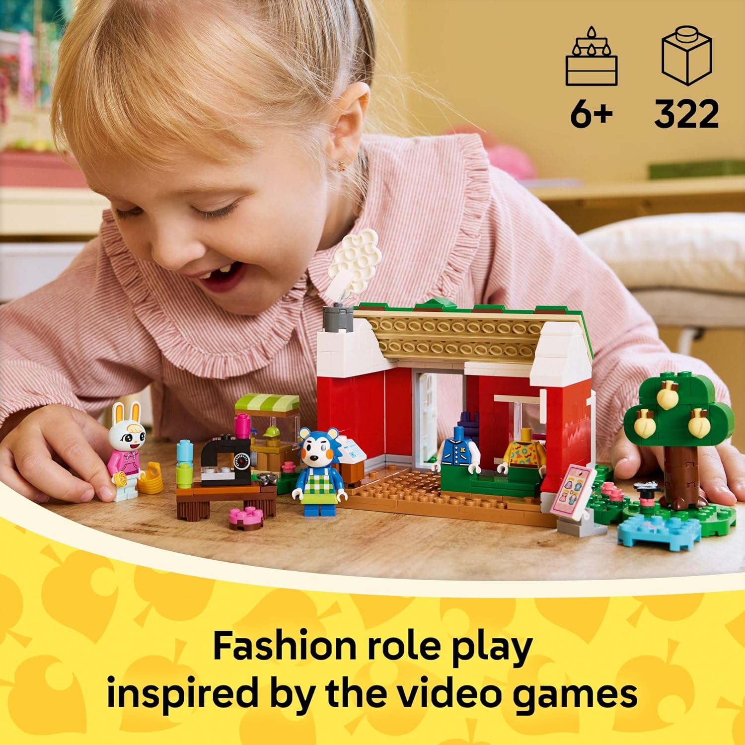 LEGO Animal Crossing Able Sisters Clothing Shop Building Toy - LEGO #77055