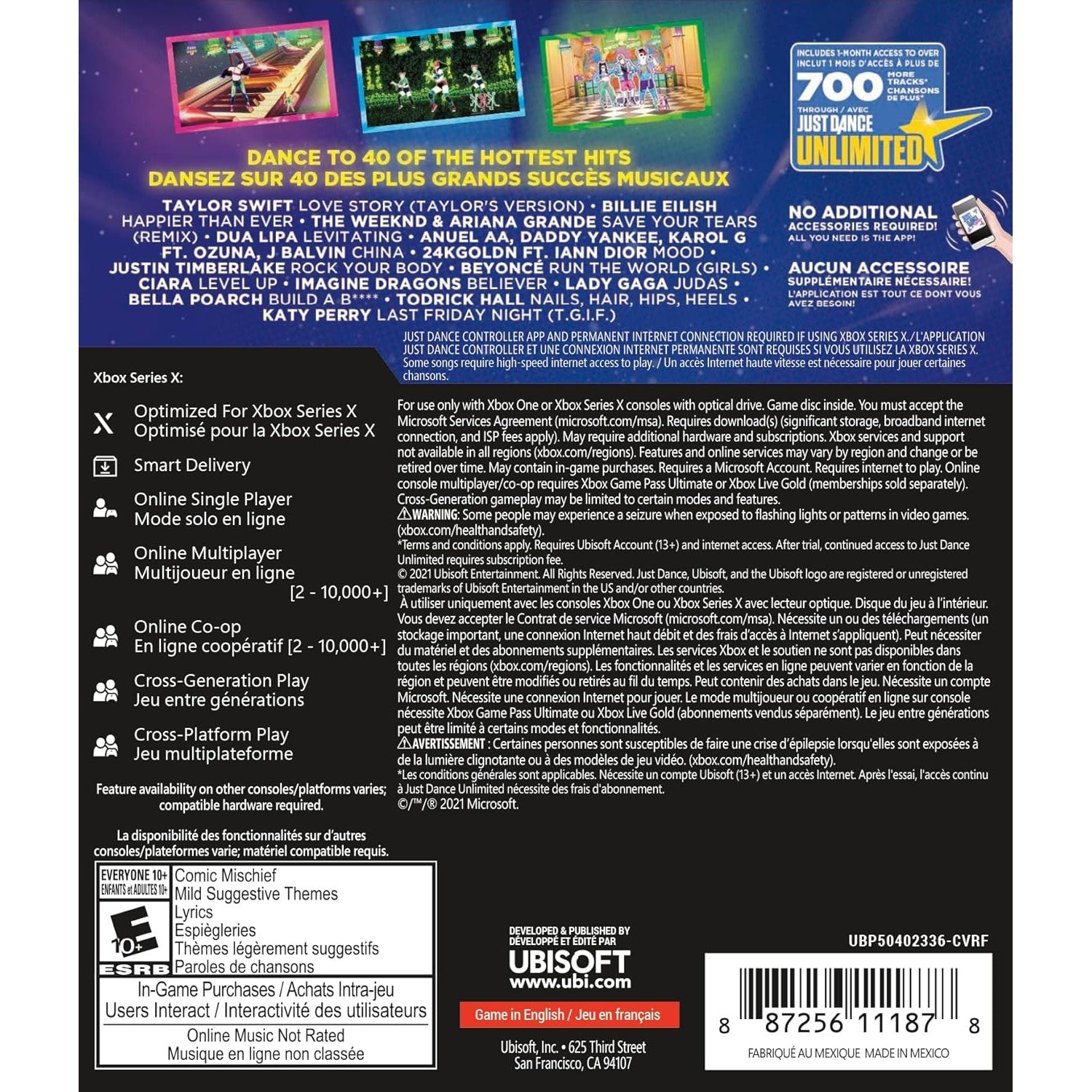 Just Dance 2022 - Xbox Series X, Xbox One - Ubisoft