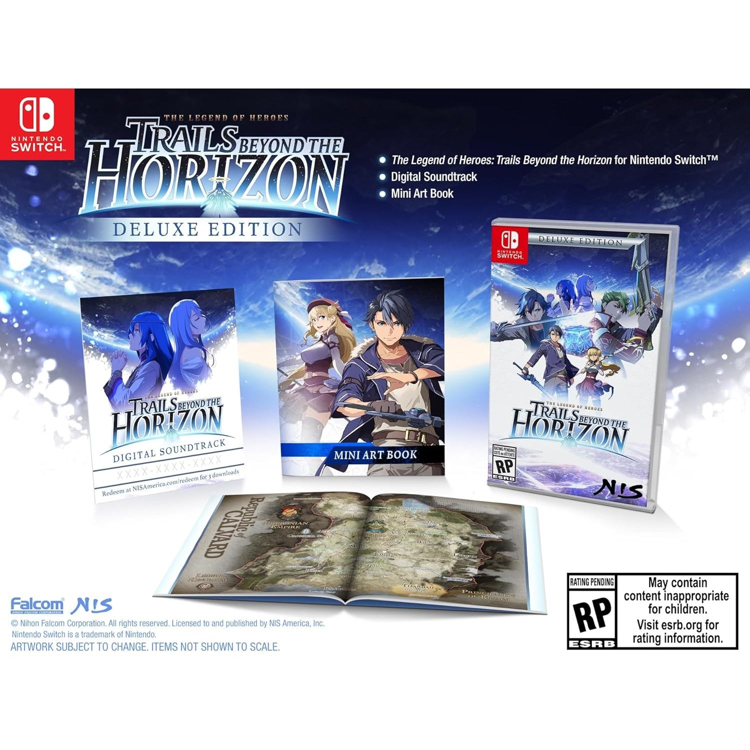 The Legend of Heroes: Trails Beyond the Horizon Deluxe Edition - Nintendo Switch - NIS America