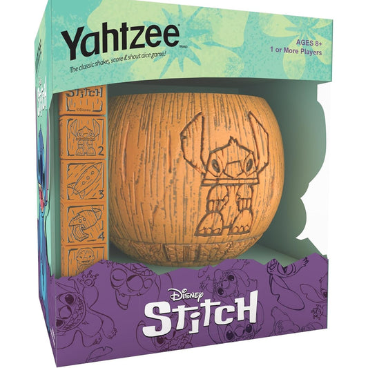 Yahtzee Disney Stitch Edition Dice Game - USAopoly - Lilo & Stitch