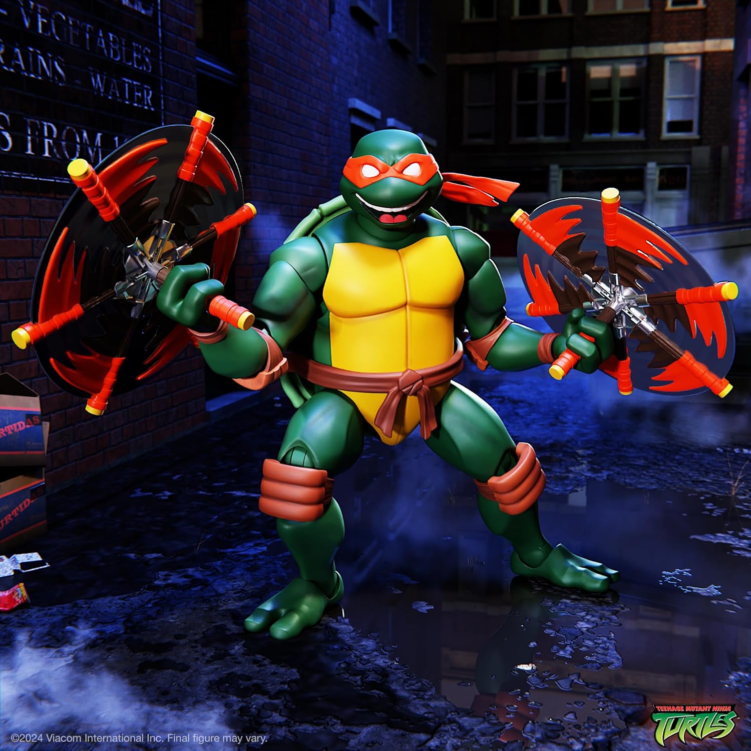 Teenage Mutant Ninja Turtles Michelangelo 7" Action Figure - Super7 - ULTIMATES! Wave 12