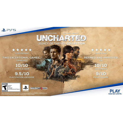 UNCHARTED: Legacy of Thieves Collection - PlayStation 5 - Naughty Dog