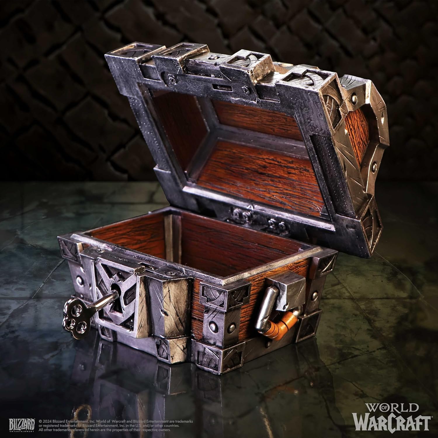 World of Warcraft Silverbound Treasure Chest Box - Nemesis Now