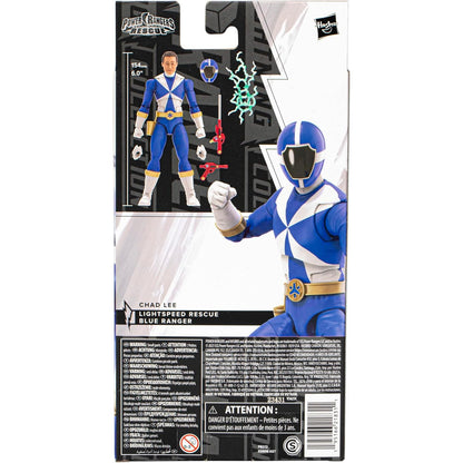 Power Rangers Lightspeed Rescue Blue Ranger Action Figure - Hasbro - Lightning Collection