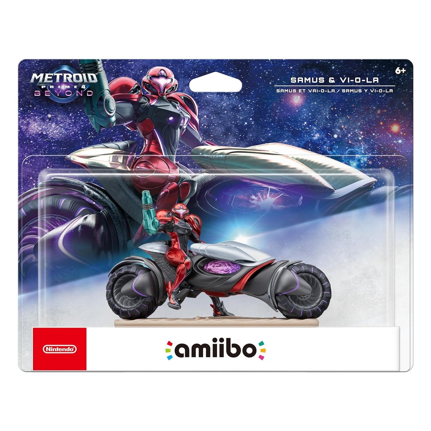 Metroid Prime 4: Beyond Samus & Vi-O-La Amiibo Figure - Nintendo Switch, Switch 2