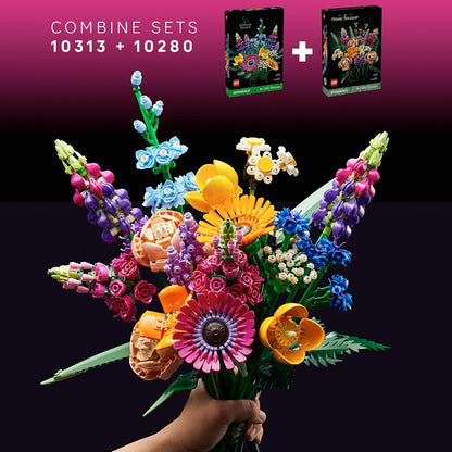 LEGO Icons Botanical Collection Flower Bouquet Building Set - LEGO #10280