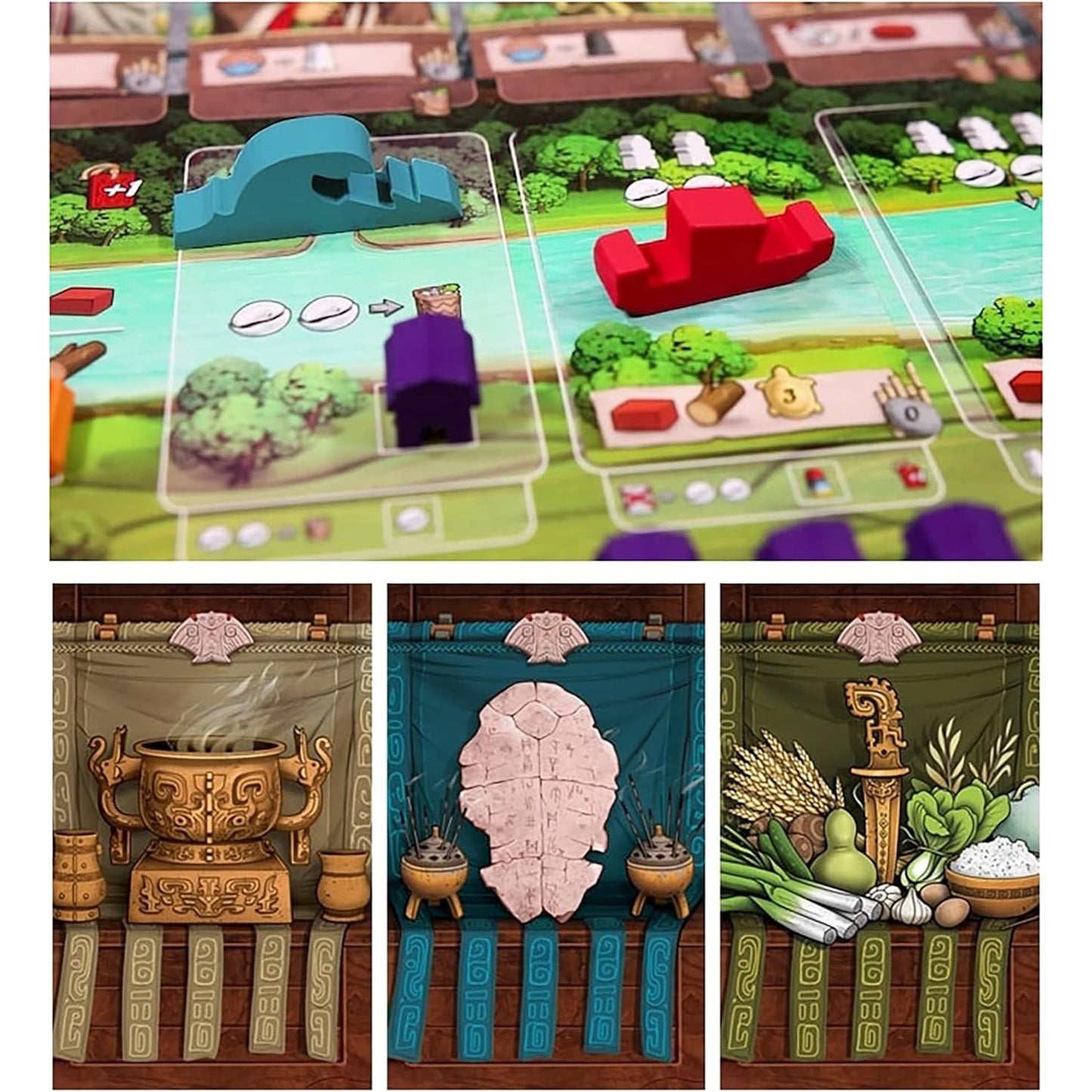 Legacy of Yu Board Game Ancient China Solo Campaign - Renegade Game Studios