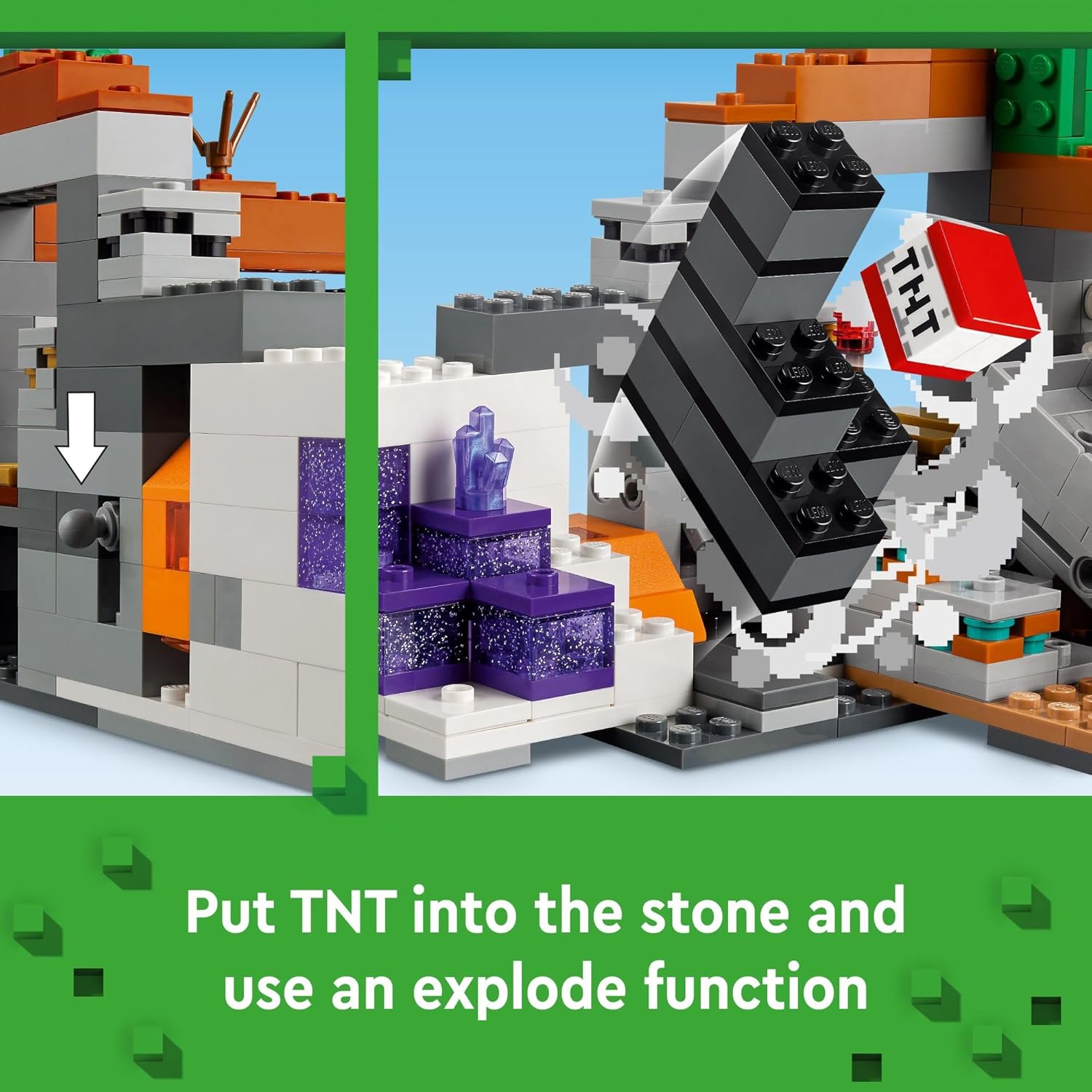 Minecraft The Badlands Mineshaft Building Toy - LEGO #21263