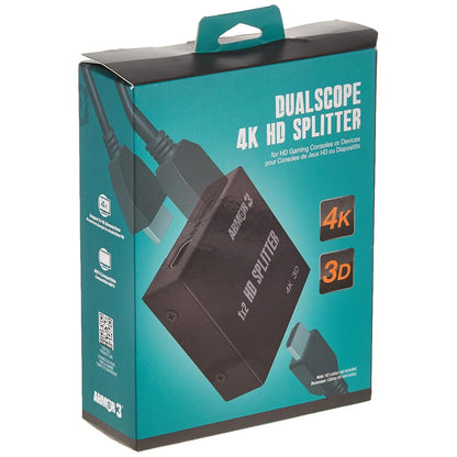 Dualscope 4K HD Splitter - Xbox One, Wii, Switch, PlayStation 4, etc. - Armor3
