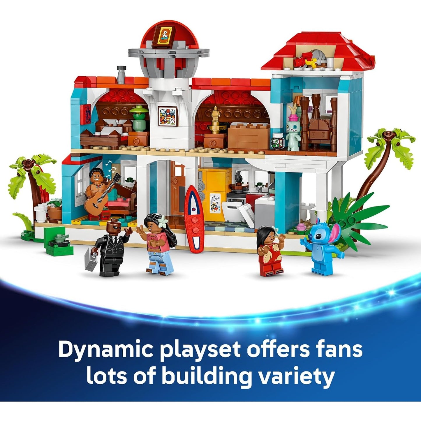 Disney's Lilo and Stitch Beach House Building Toy - LEGO #43268