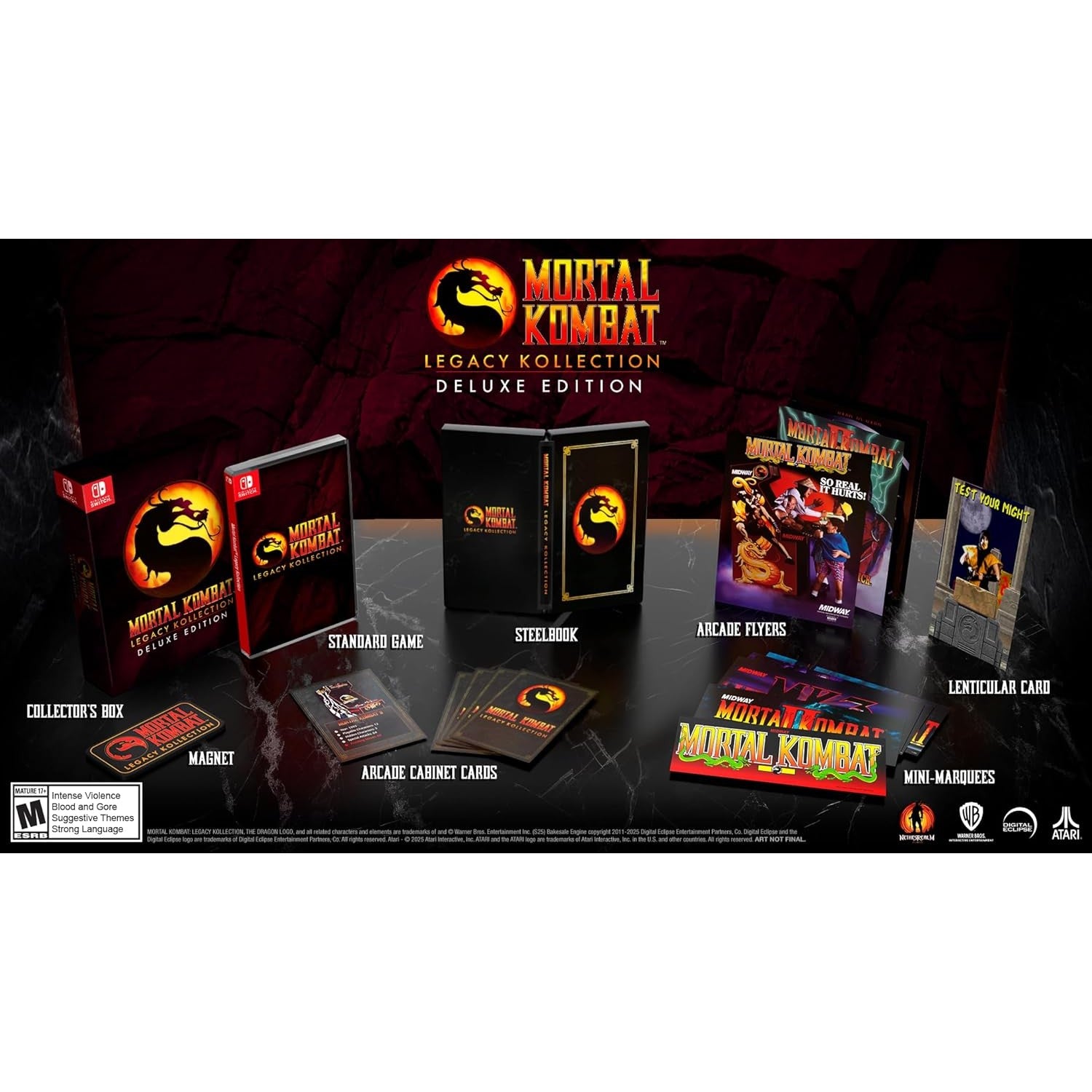 Mortal Kombat: Legacy Kollection Deluxe Edition - Nintendo Switch - Atari