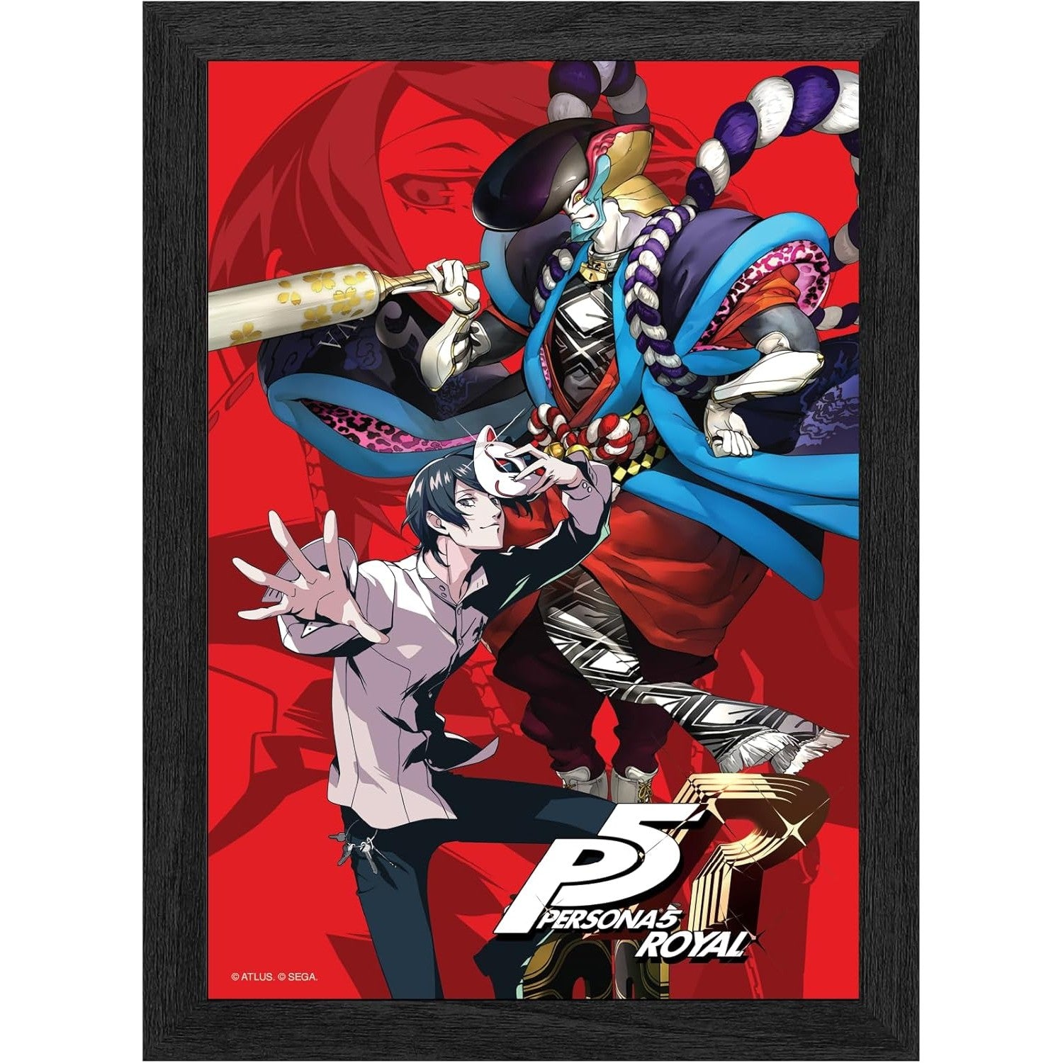 Persona 5 Royal Yusuke Kitagawa Codename: Fox Framed Lenticular Poster - Level Up Labs - Pixel Frames PLAX