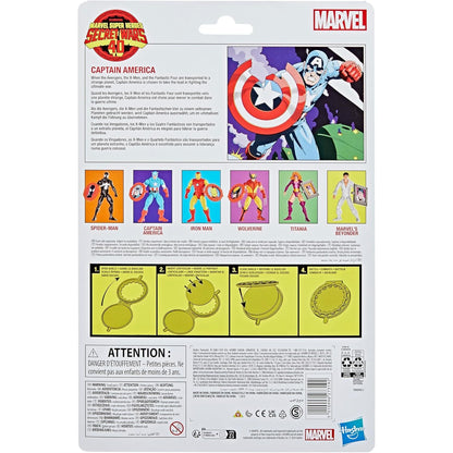 Secret Wars Captain America Action Figure - Hasbro - Marvel Legends