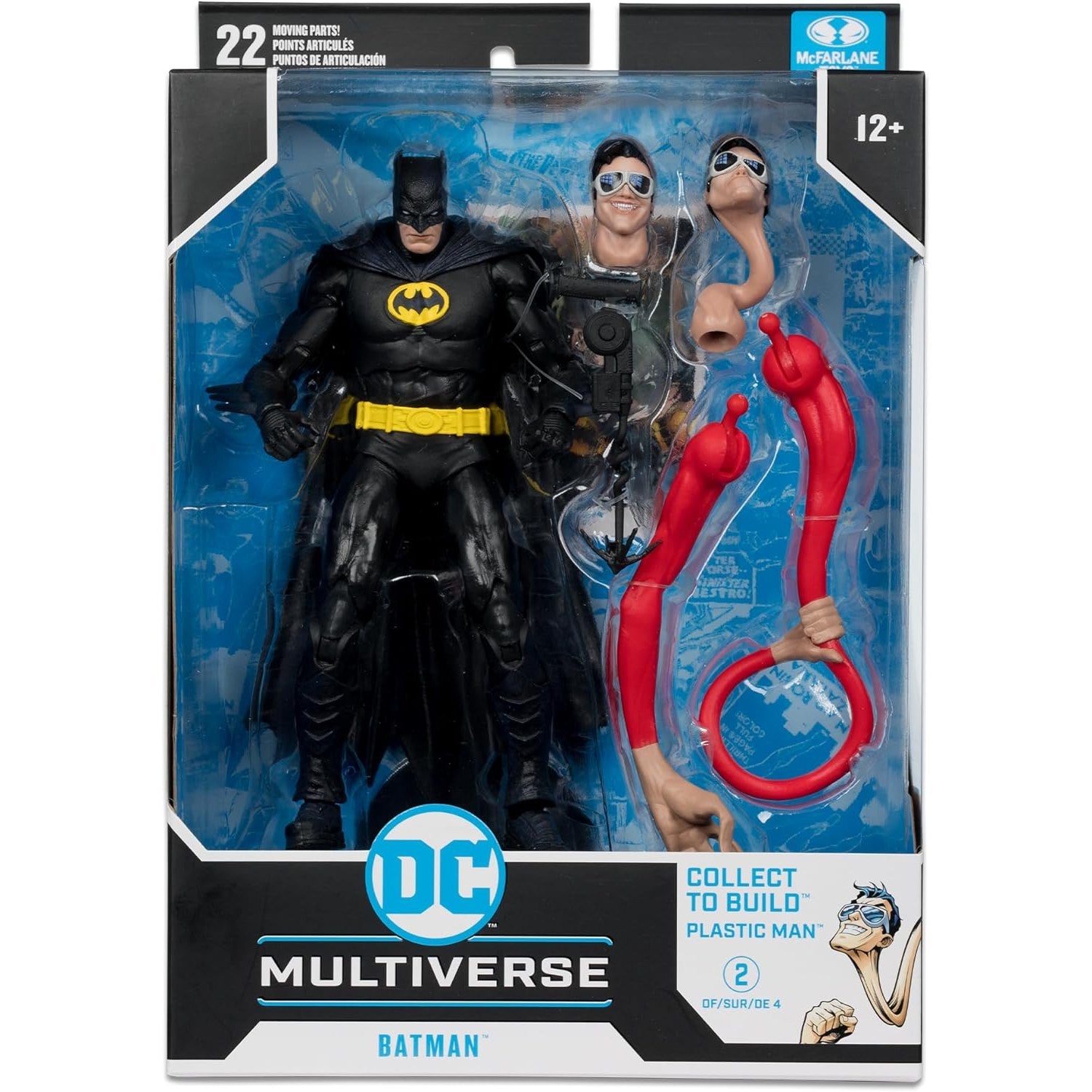 DC Multiverse Batman JLA Action Figure - McFarlane Toys - Wave 12, Plastic Man CTB