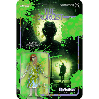 The Exorcist Demented Regan MacNeil Vomit Splatter Action Figure - Super7 - ReAction Wave 2