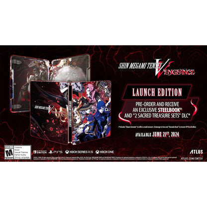Shin Megami Tensei V: Vengeance Steelbook Launch Edition - PlayStation 5 - Atlus / SEGA