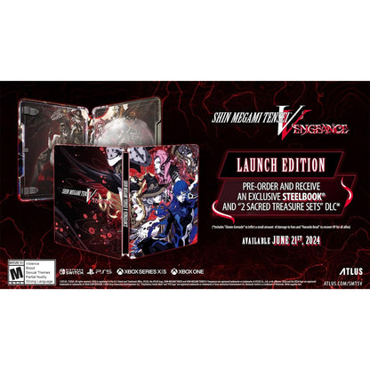 Shin Megami Tensei V: Vengeance Steelbook Launch Edition - Xbox Series X - SEGA