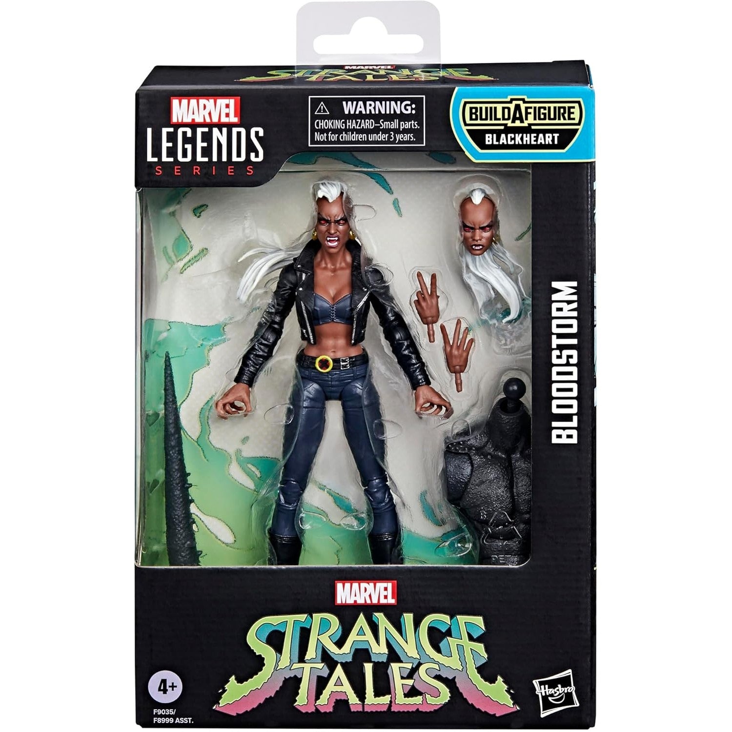 Marvel Strange Tales Bloodstorm Vampire Action Figure - Hasbro - Marvel Legends, Blackheart BAF