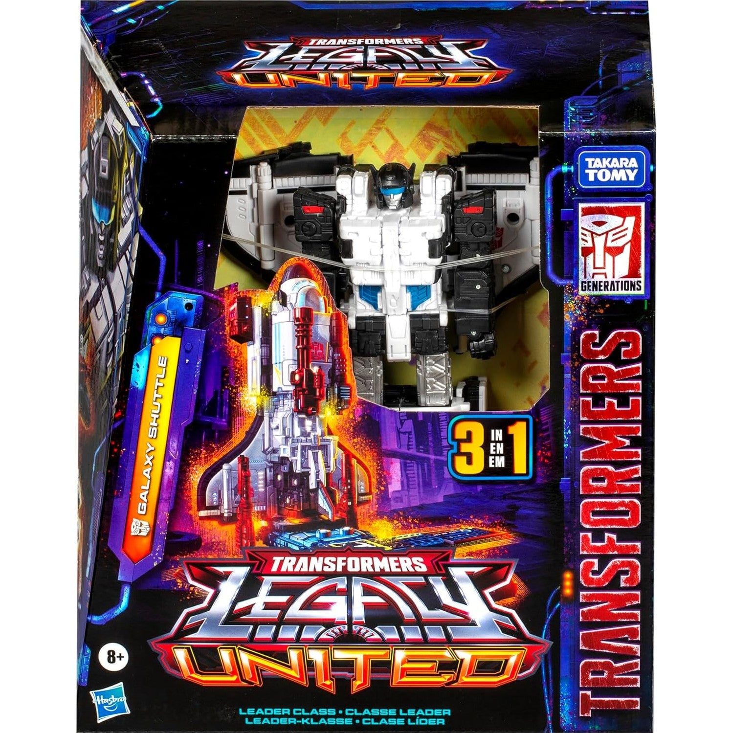 Transformers: Legacy United Leader Class Galaxy Shuttle Action Figure - Takara Tomy, Hasbro