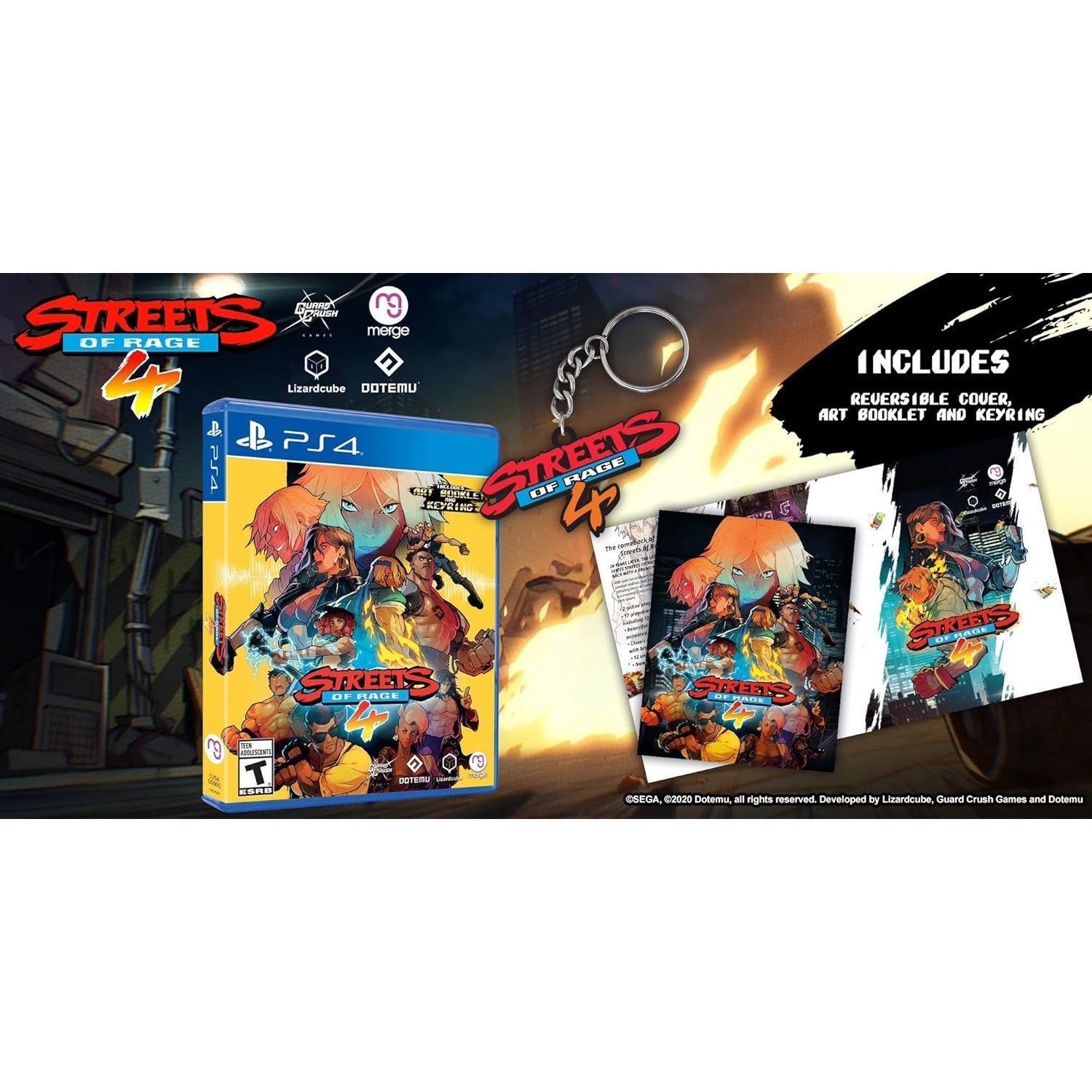 Streets of Rage 4 - PlayStation 4 - Merge Games