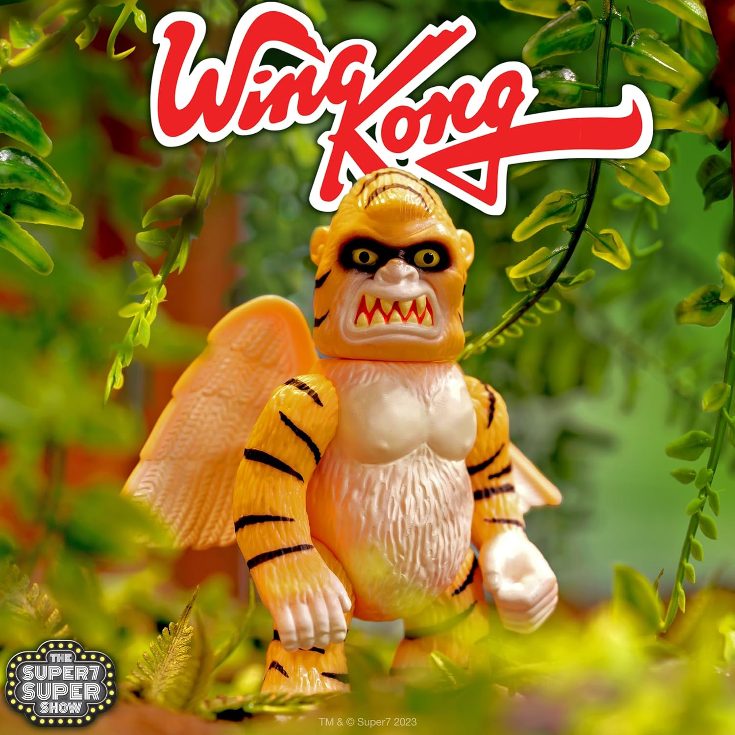 Wing Kong Tiger Ver. Action Figure - Super7 ReAction Wave 1 - An SDCC 2023 Exclusive!
