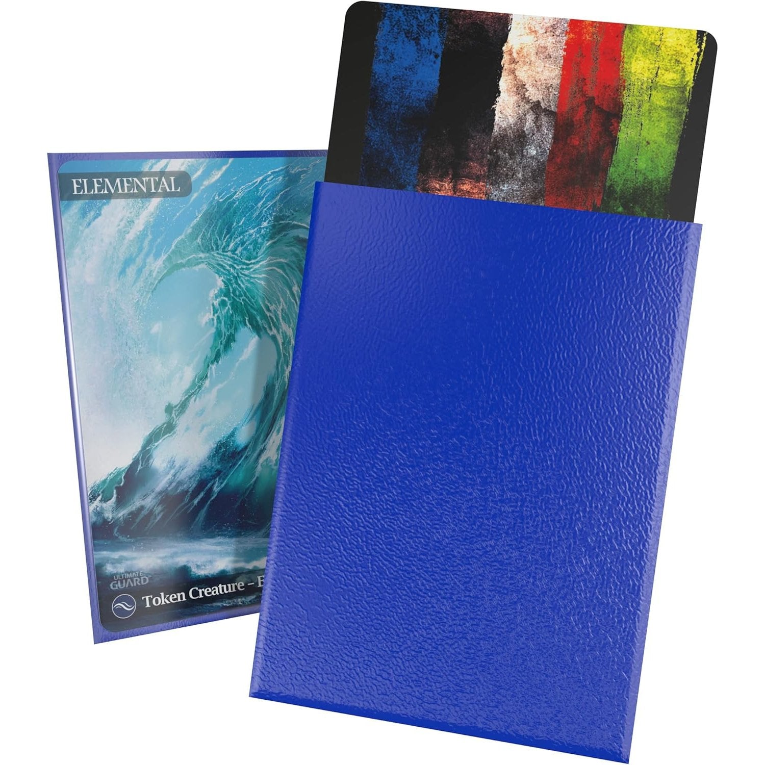 Cortex Outer Card Sleeves - 100 Matte Blue Standard Size TCG - Ultimate Guard