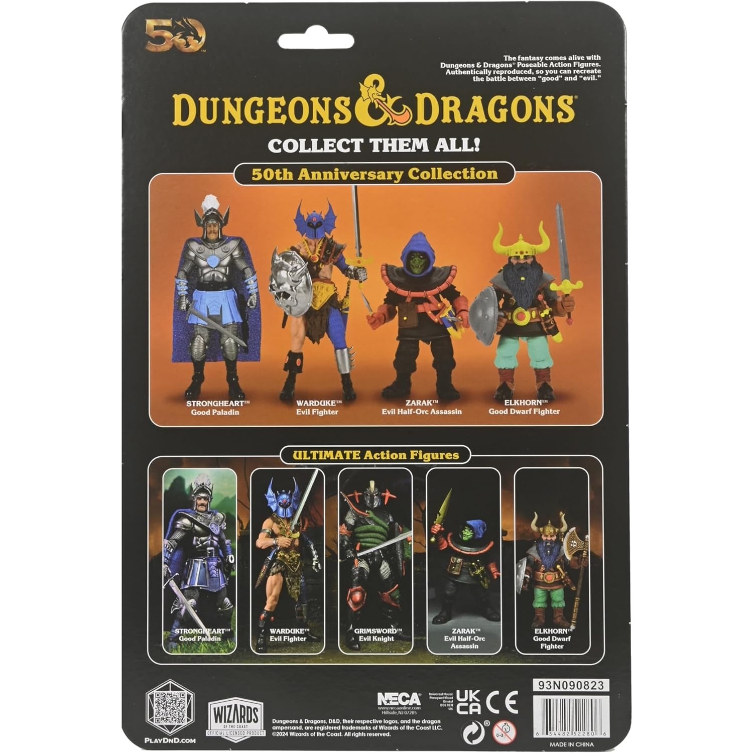 Dungeons & Dragons 50th Anniversary Warduke Action Figure - NECA