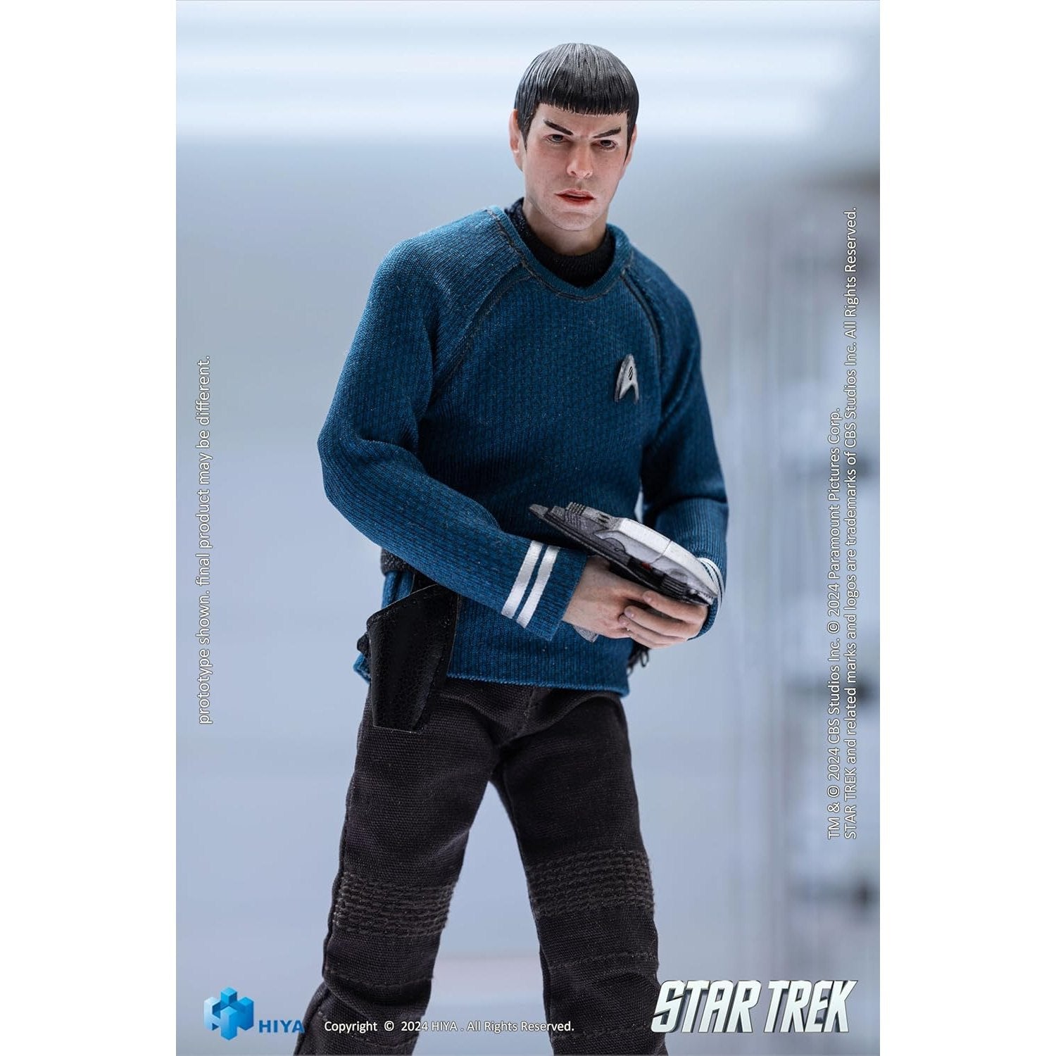 Star Trek 2009 Film Spock 1:12 Scale Action Figure - Hiya Toys Exquisite Super Series - PX Previews Exclusive!