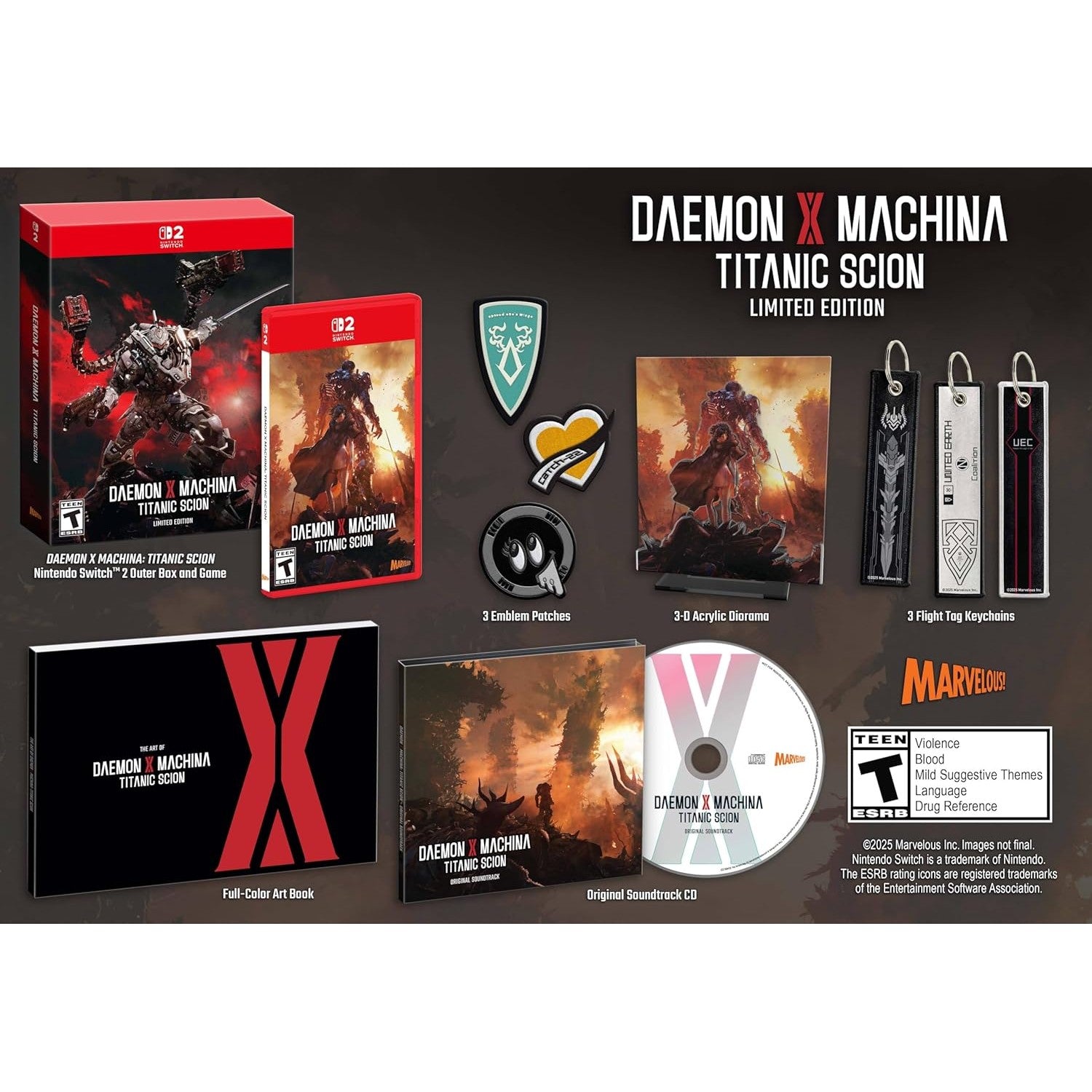 Daemon X Machina: Titanic Scion Limited Edition - Nintendo Switch 2 - Marvelous