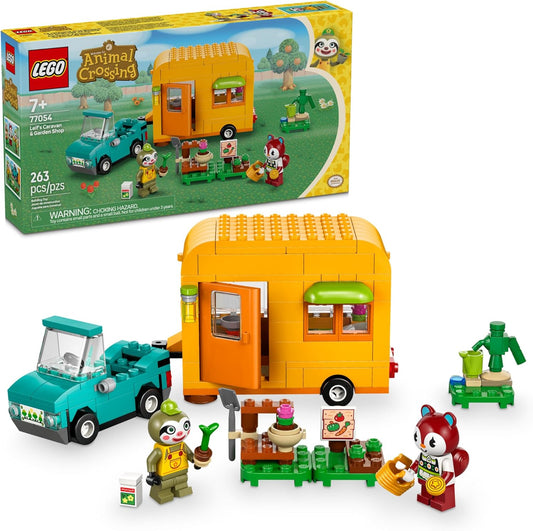 LEGO Animal Crossing Leif's Caravan & Garden Shop Building Toy - LEGO #77054