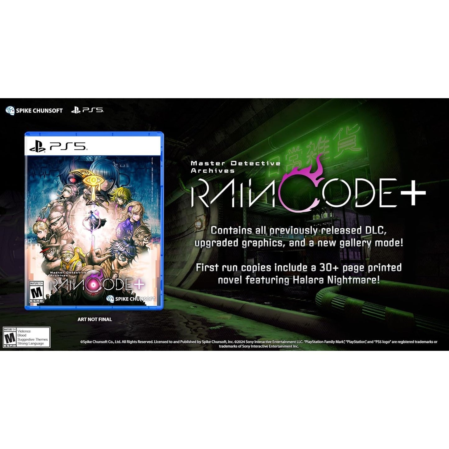 Master Detective Archives: RAIN CODE Plus - PlayStation 5 - Spike Chunsoft