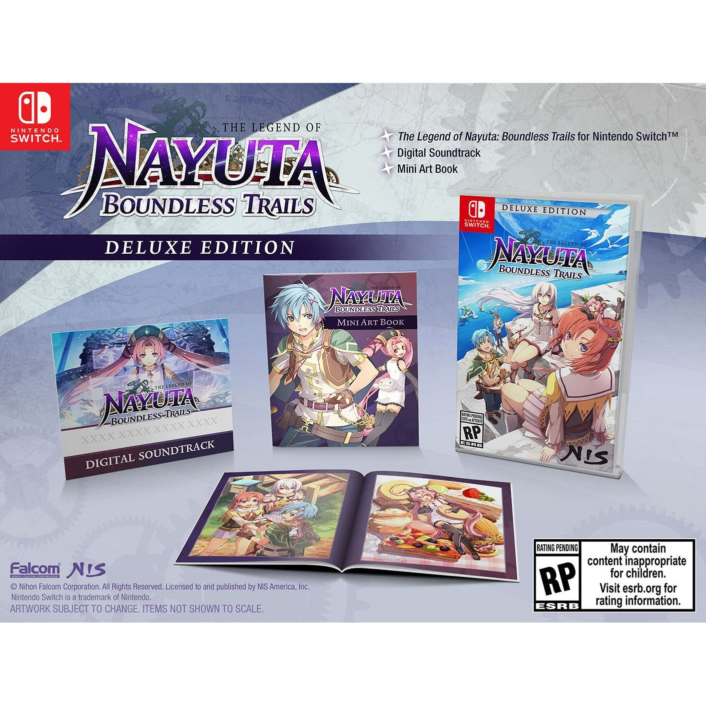 The Legend of Nayuta: Boundless Trails - Nintendo Switch - NIS America