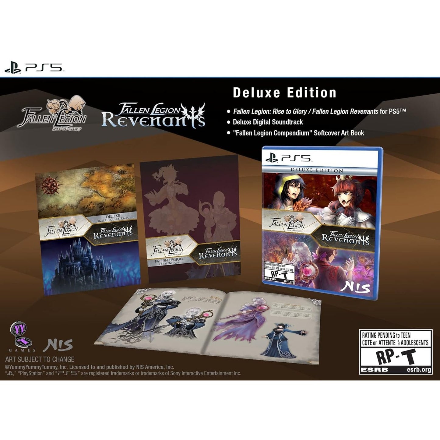 Fallen Legion: Rise to Glory / Fallen Legion Revenants Deluxe Edition - PlayStation 5 - NIS America