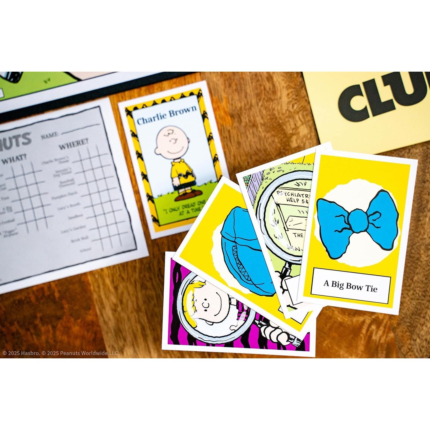 Clue: Peanuts Edition Board Game - USAopoly