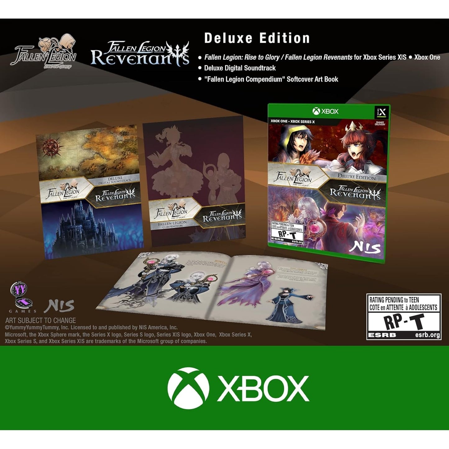 Fallen Legion: Rise to Glory / Fallen Legion Revenants Deluxe Edition - Xbox Series X / Xbox One - NIS America