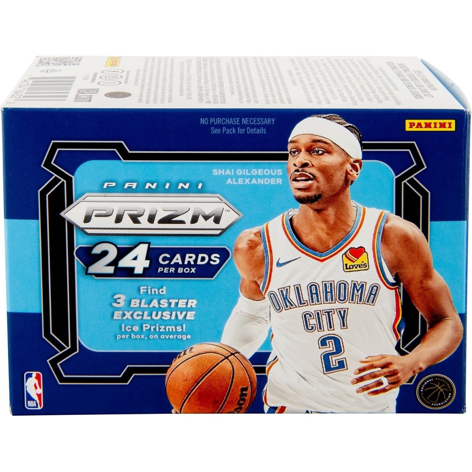 2024-25 Prizm NBA Basketball Blaster Box - 6 Packs, 24 Cards - Panini