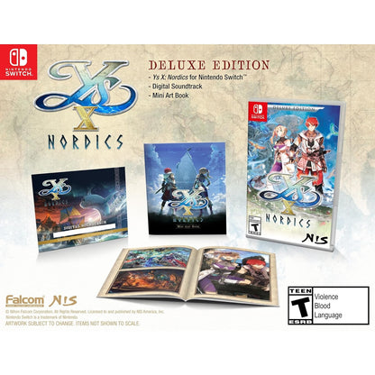 Ys X: Nordics Deluxe Edition - Nintendo Switch - NIS America