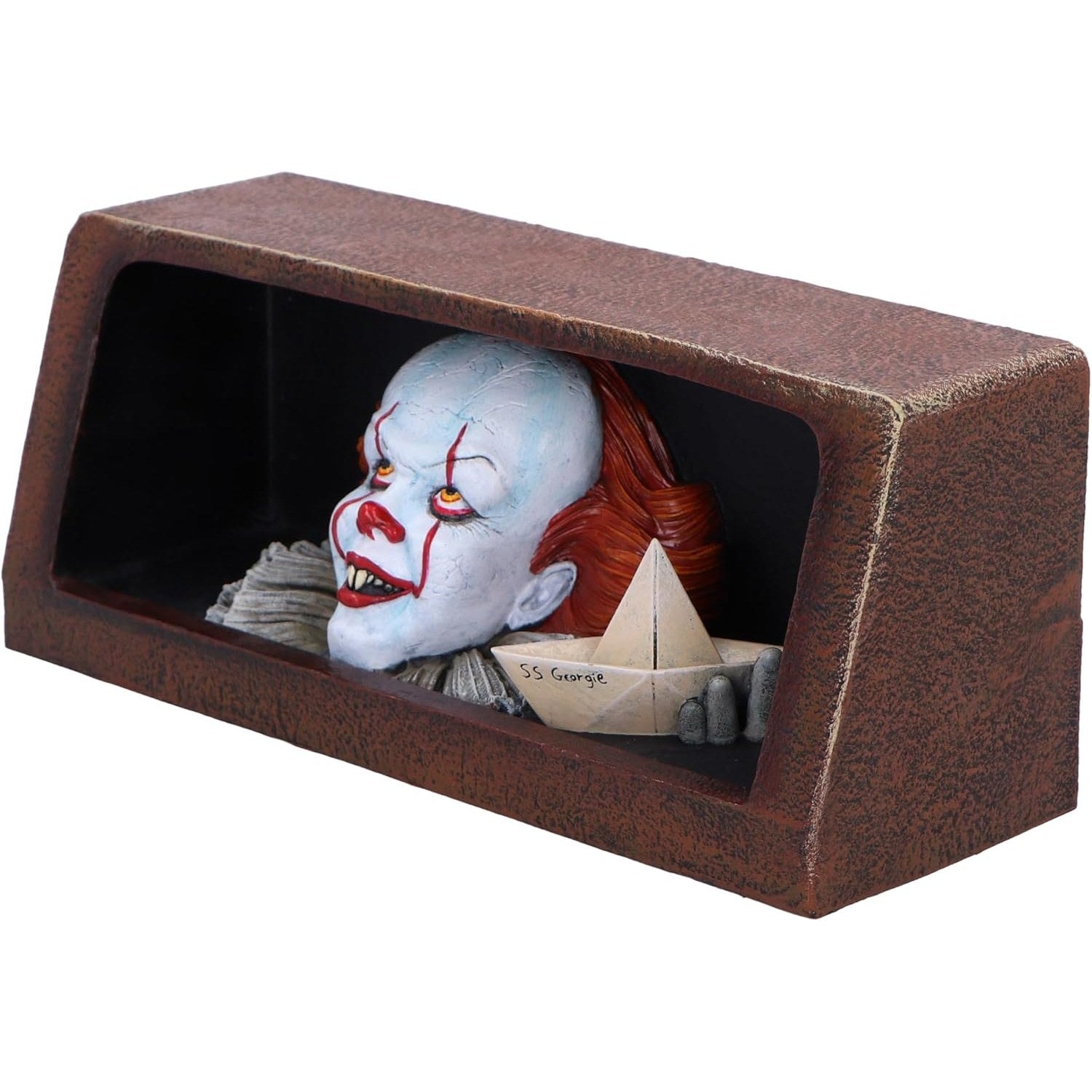 Stephen King's IT Pennywise Drain Resin Clown Sculpture - Nemesis Now