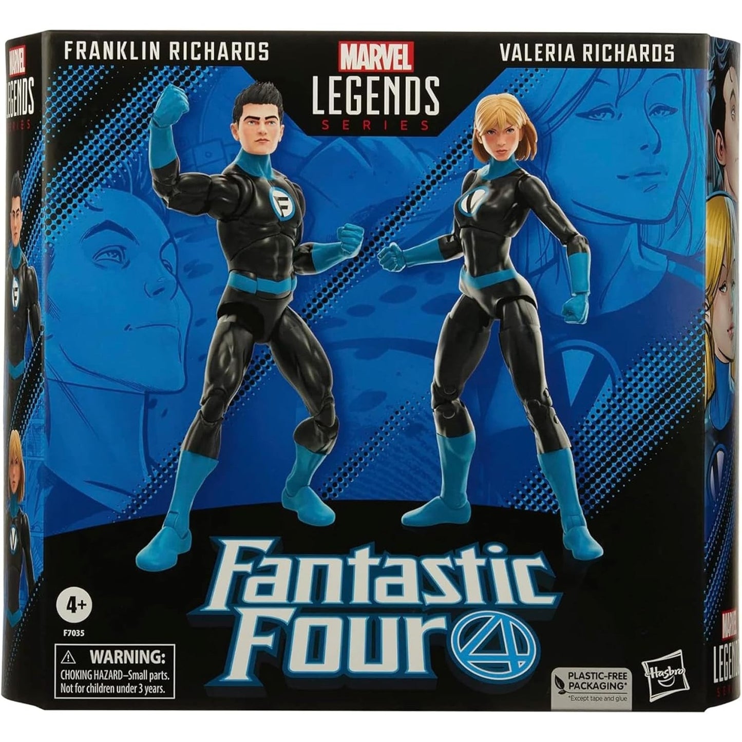 Fantastic Four Franklin & Valeria Richards Action Figure 2-Pack - Hasbro - Marvel Legends