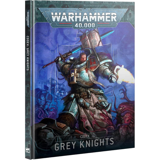 Warhammer 40,000 Grey Knights Codex - Hardcover Book, 10th Edition, 2025 - Games Workshop