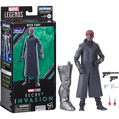 Secret Invasion Nick Fury Action Figure Hydra Stomper BAF - Hasbro - Marvel Legends