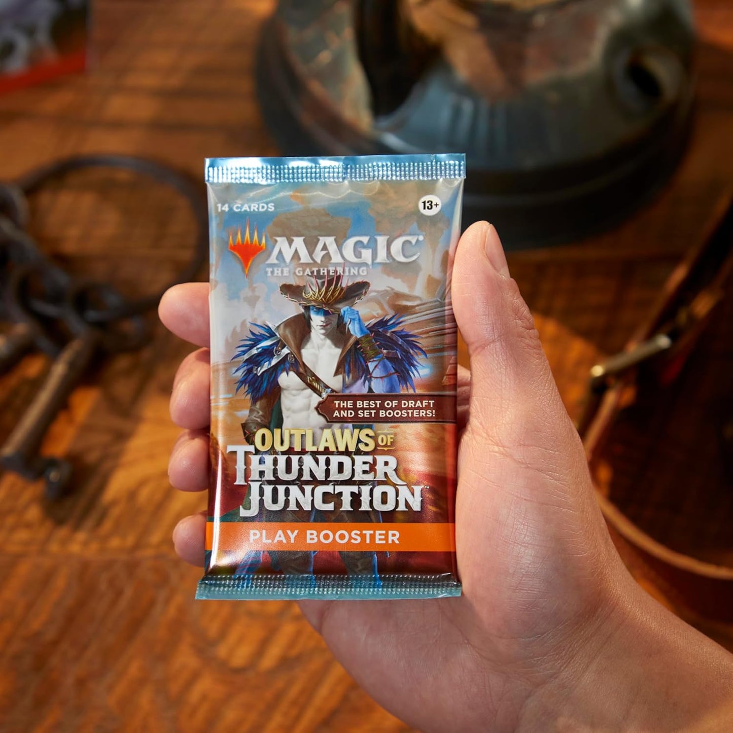 Magic: The Gathering Outlaws of Thunder Junction Play Booster - 14 Cards - Wizards of the Coast