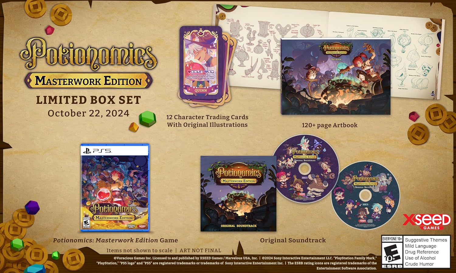 Potionomics: Masterwork Edition - PlayStation 5 - XSEED Games