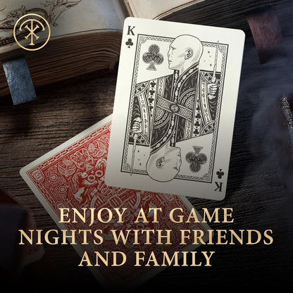 Harry Potter Gryffindor Red Foil Playing Cards - Theory11