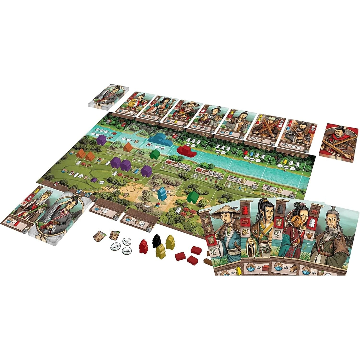 Legacy of Yu Board Game Ancient China Solo Campaign - Renegade Game Studios