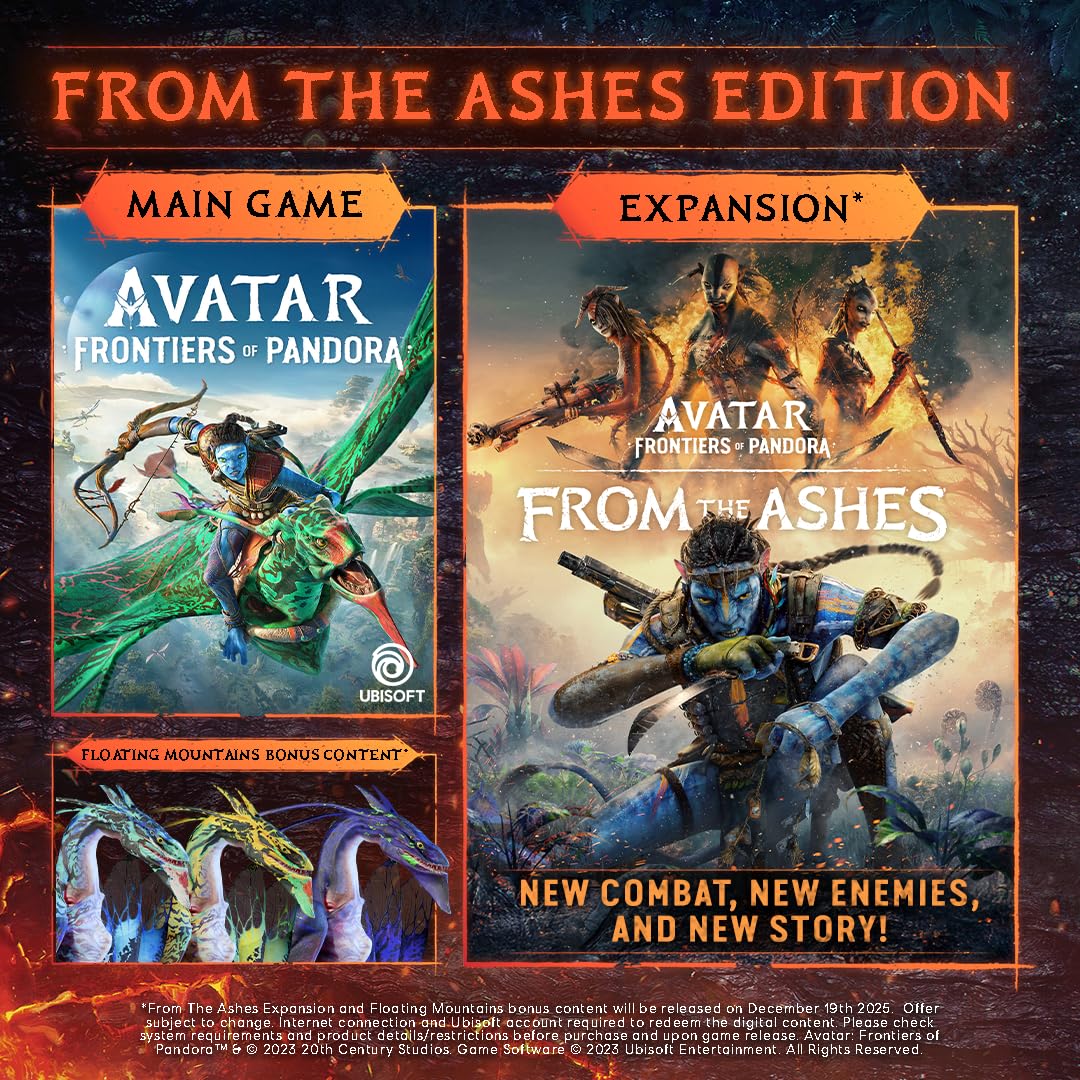 Avatar: Frontiers of Pandora From the Ashes Edition - PlayStation 5 - Ubisoft