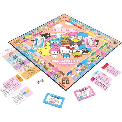 Monopoly: Hello Kitty and Friends Premium Edition Board Game - USAopoly