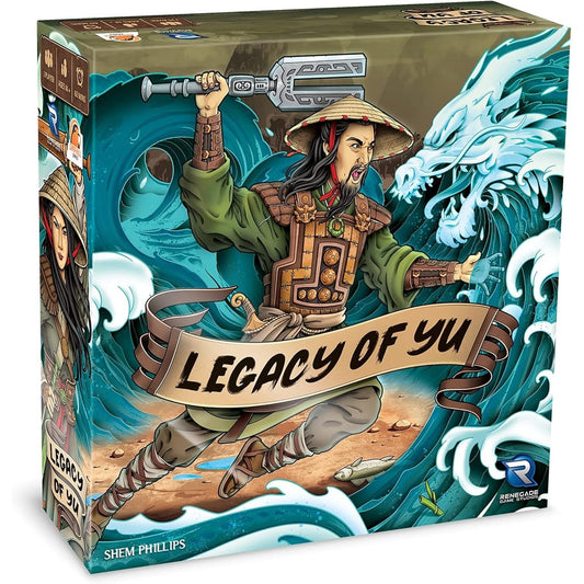 Legacy of Yu Board Game Ancient China Solo Campaign - Renegade Game Studios